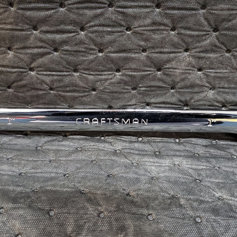1" Craftsman 45985 chrome combination wrench. NEW never used.